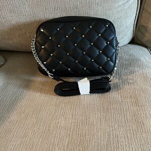 Elegant Black Quilted Women's Bag